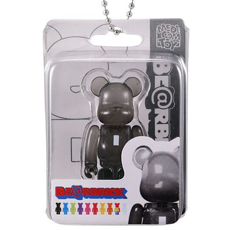 50% Clear Black Be@rbrick by Medicom