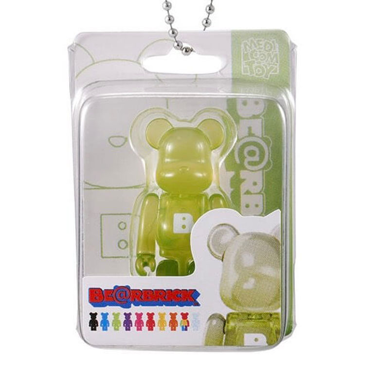 50% Clear Emerald Green Be@rbrick by Medicom