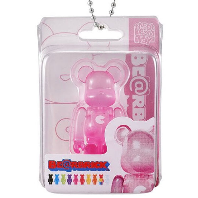 50% Clear Pink Be@rbrick by Medicom