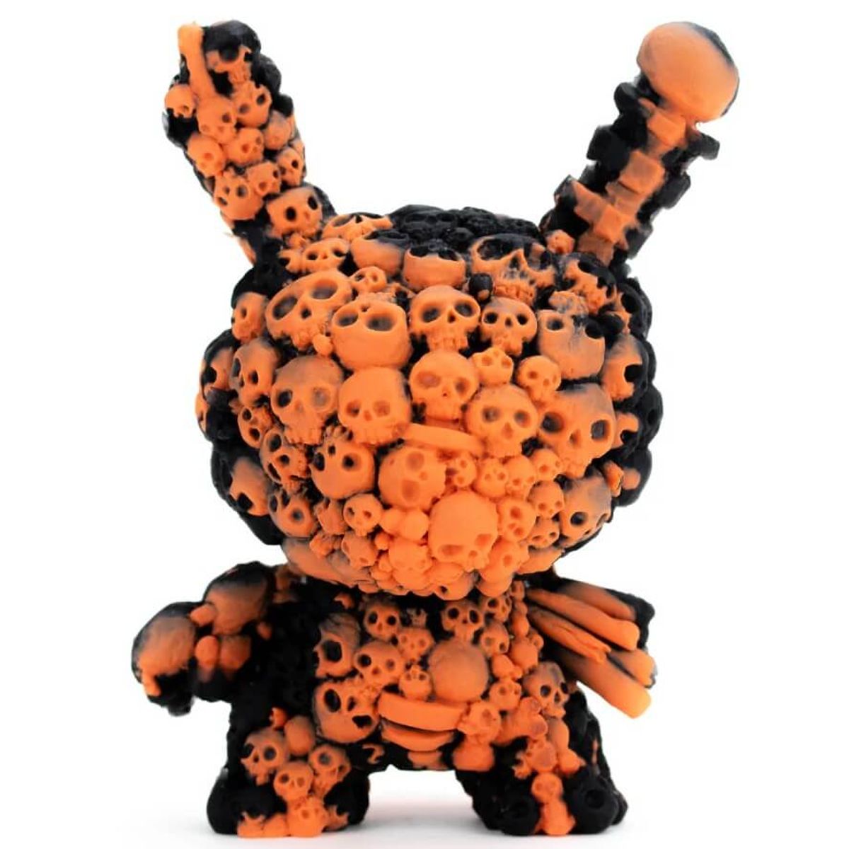 5" GID Orange Phoenix Boneyard Dunny