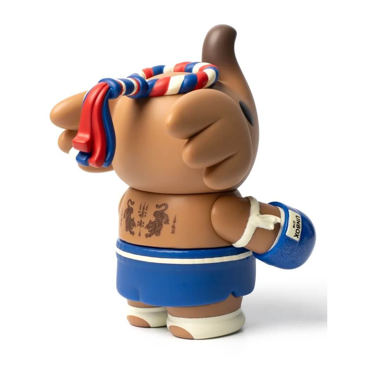 5" Muay Thai Elfie Blue Trunks