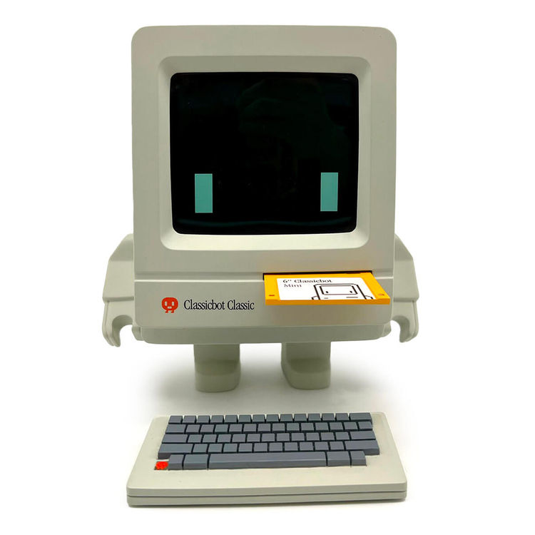 6" Classicbot Classic (Yellow Disk Version) by Philip Lee
