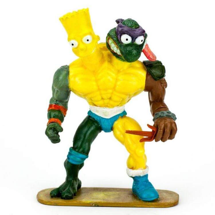 6″ Two Rad Cowabunga Bart by Panda Propaganda Toys
