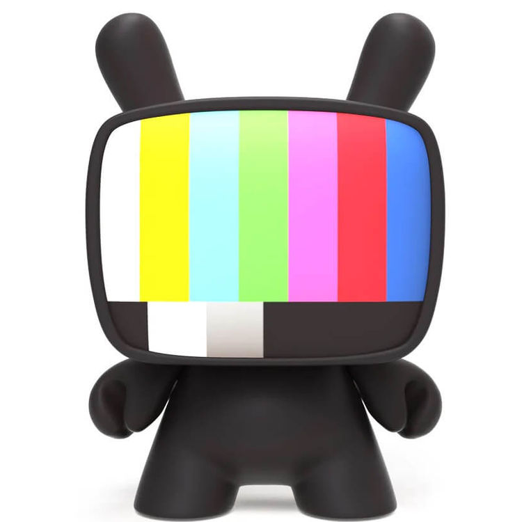 8" Andy Warhol TV  : Masterpiece Dunny by Andy Warhol