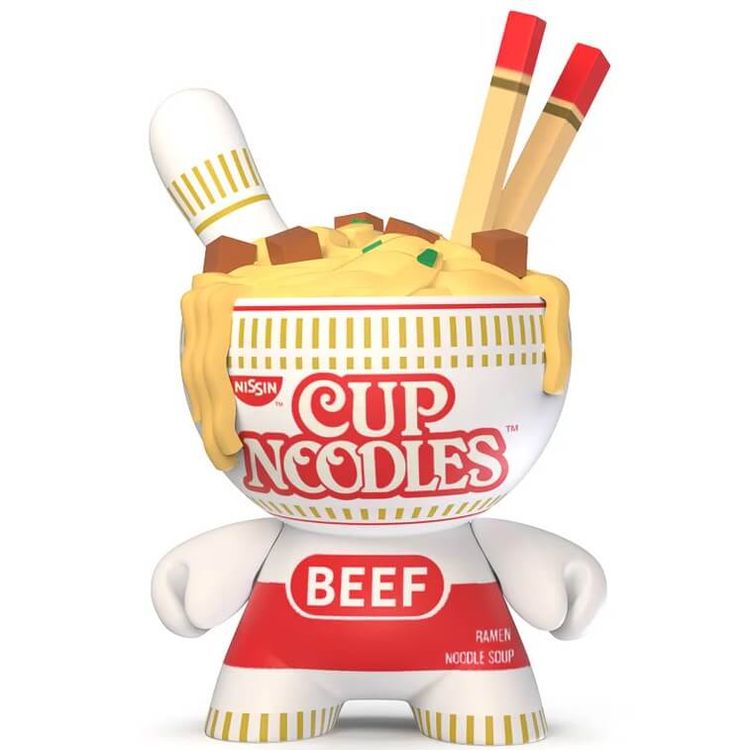 8" Beef Cup Noodles Dunny by Nissin