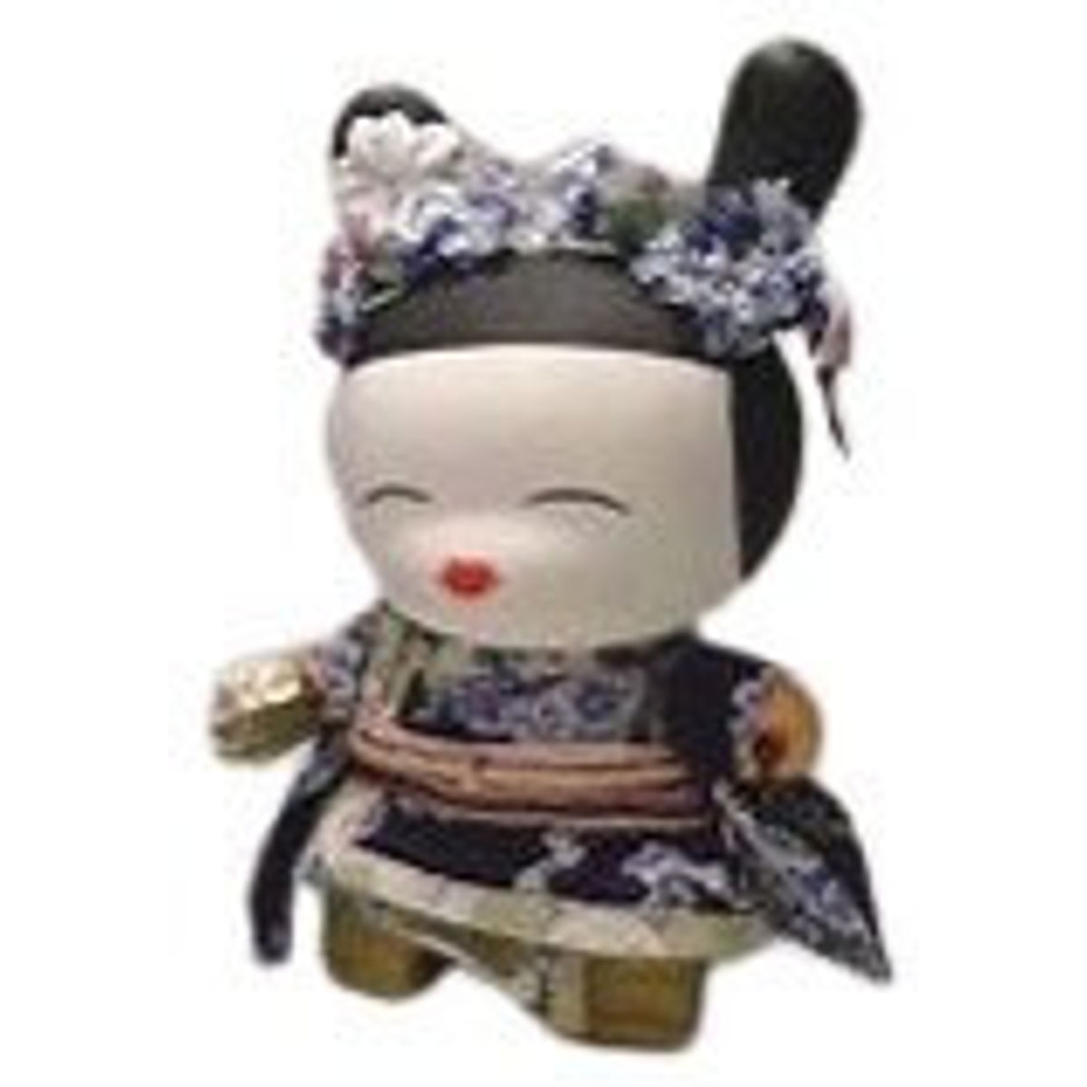 8" Custom Blue Geisha
