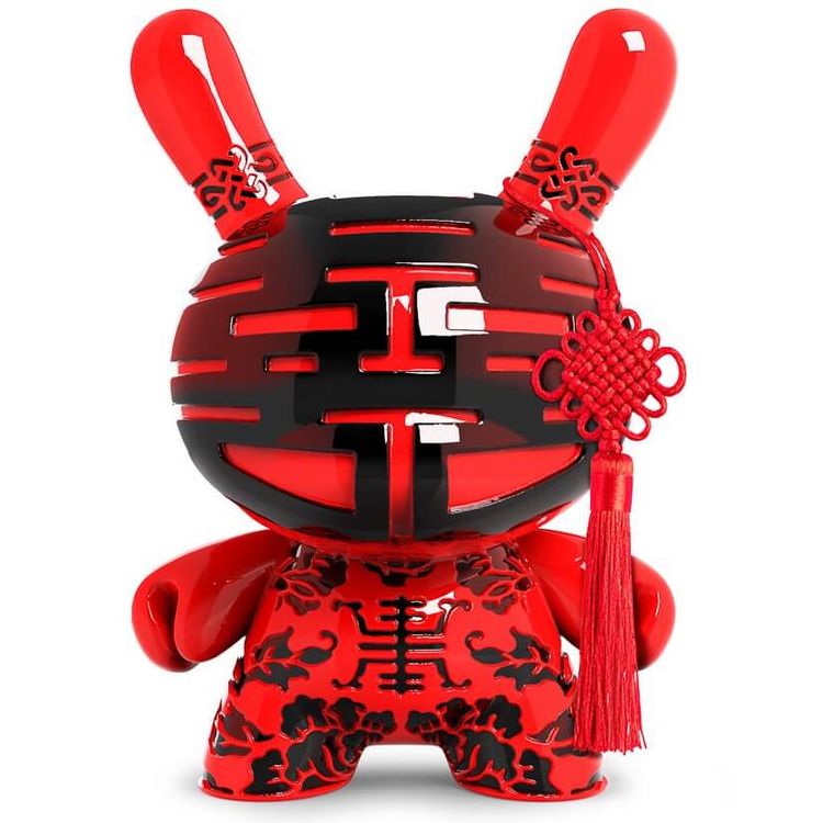 8" Eternal Prosperity Resin Dunny I by Kidrobot