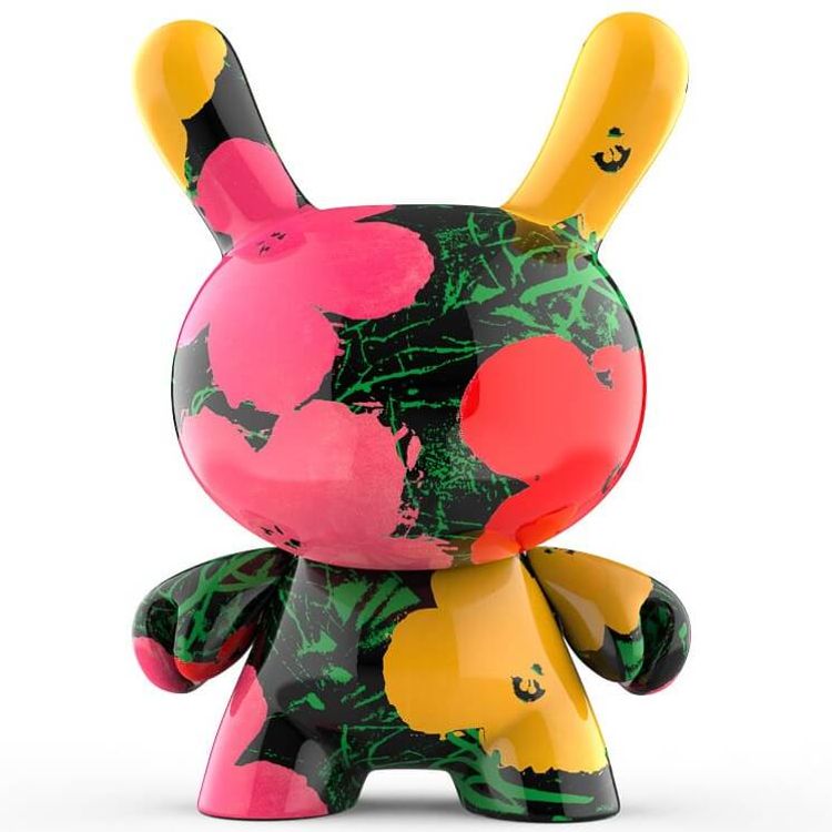 8" Flower Warhol : Masterpiece Dunny by Andy Warhol