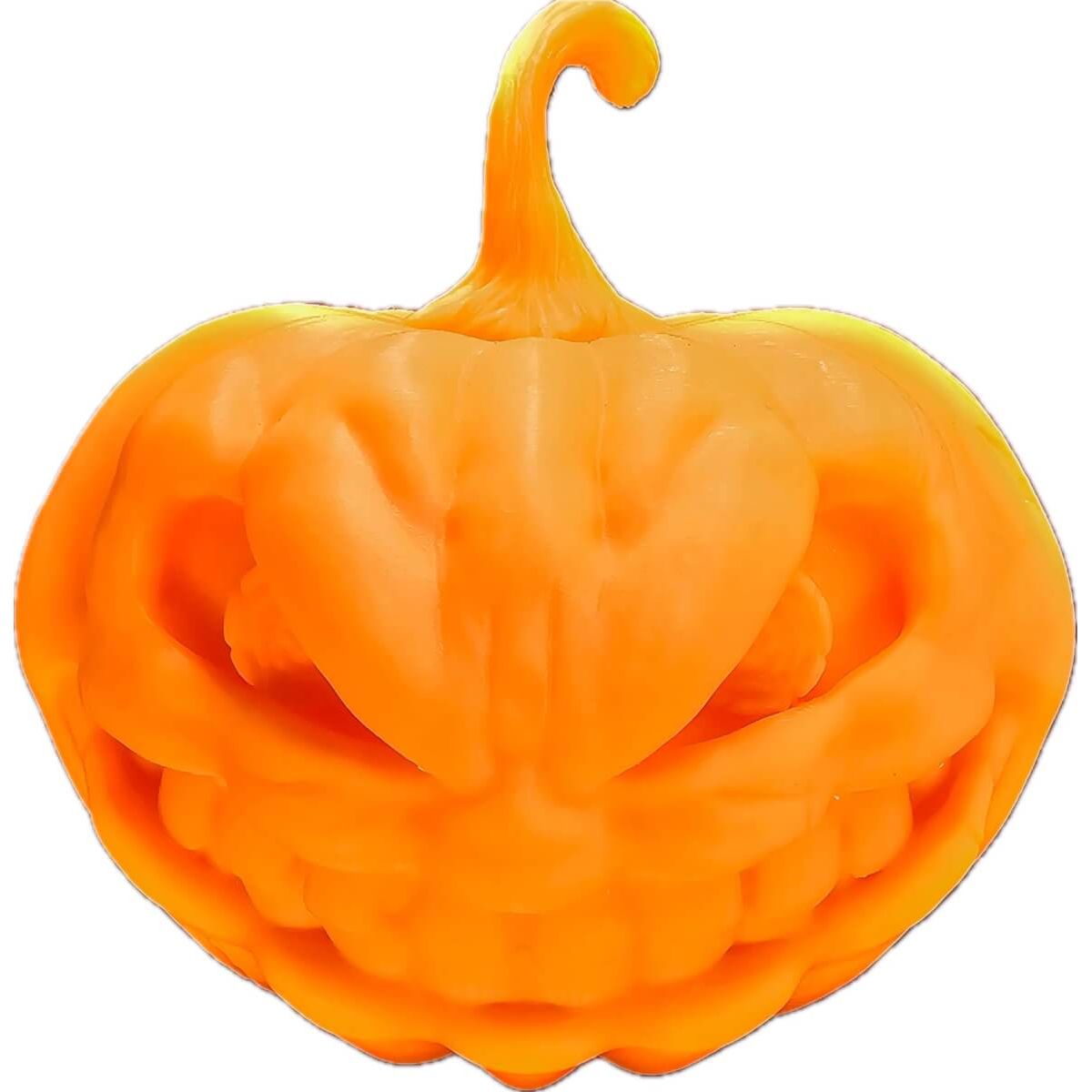 8 Inch Tall FDM Printed Orange Icky