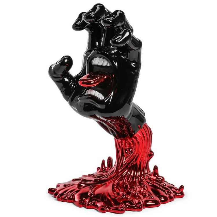 9" Blood Chrome Edition Screaming Hand by Jim (Jimbo) Phillips