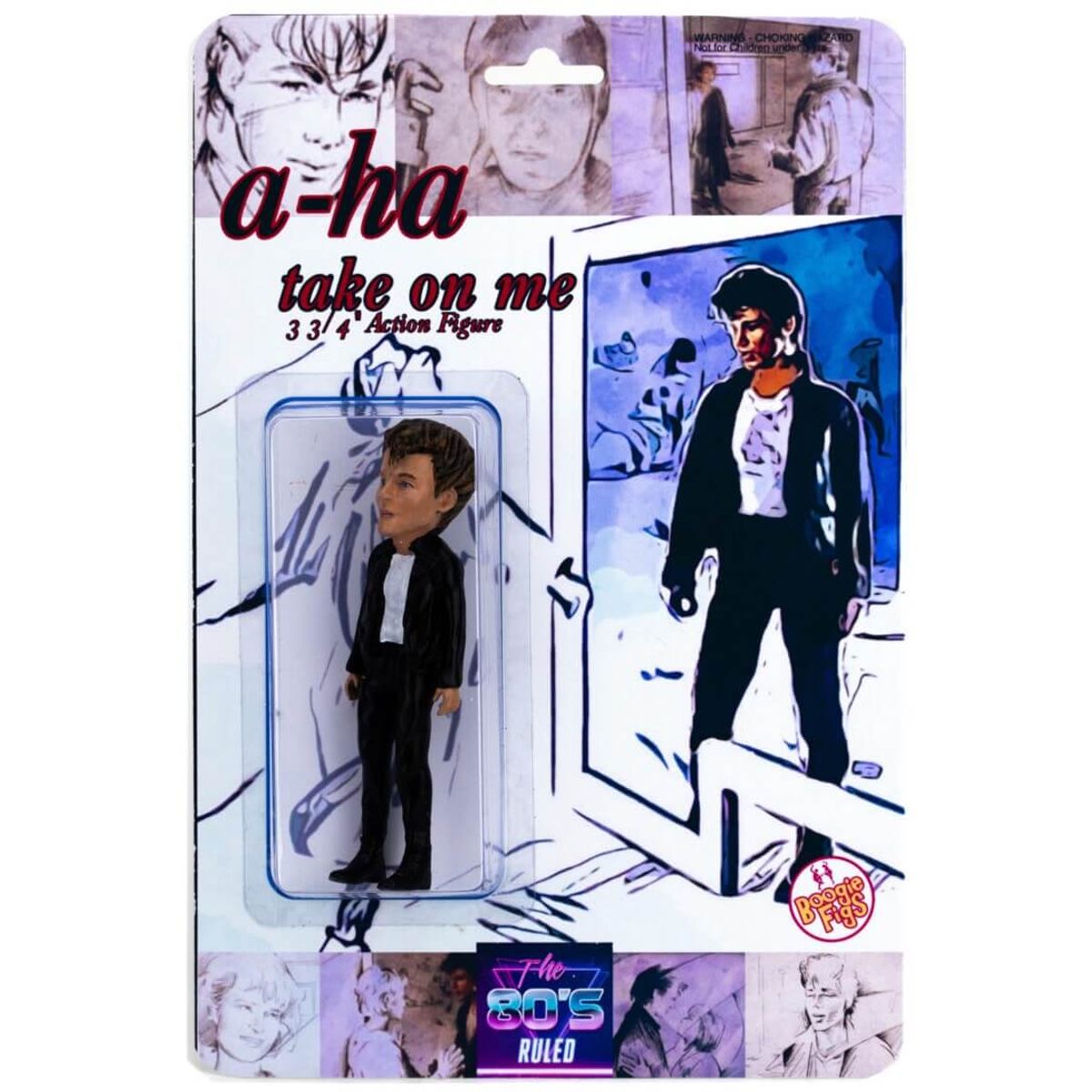 A-ha “Take On Me” (large head version)