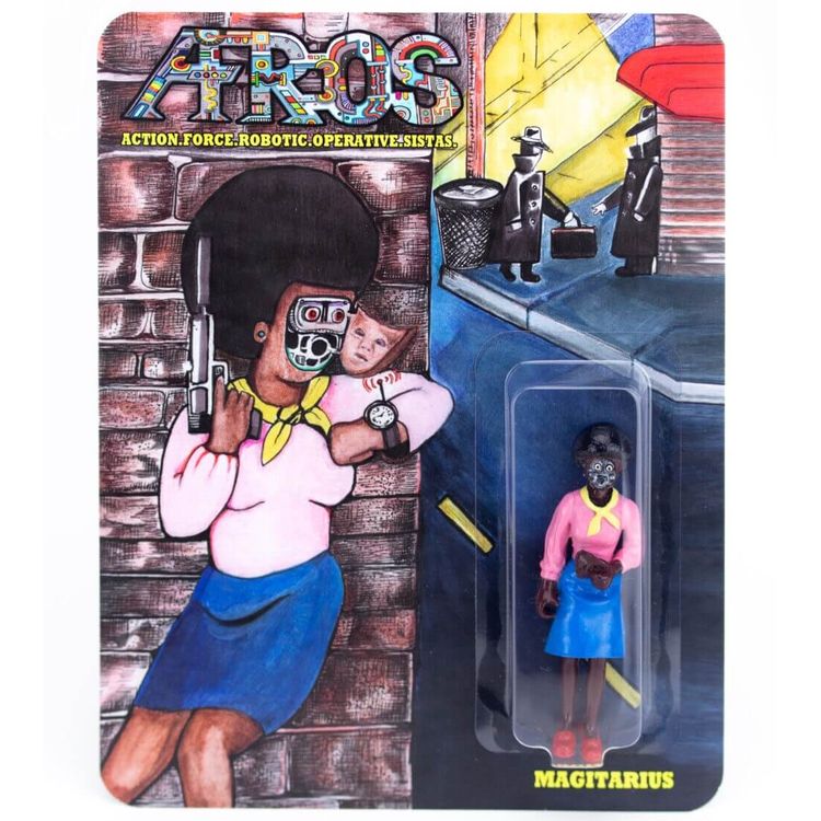 A.F.R.O.S. Afro Fembot by Magitarius