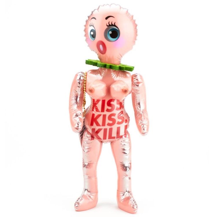 A.I. (Adult Intelligence) Kiss! Kiss! Kill! exclusive ”Lie eyes ver.“ Pink by Kikkake (Atsushi Kotaki)
