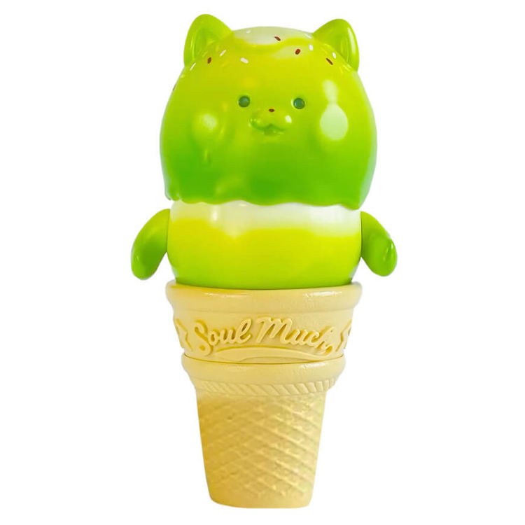 Sugar High Meeeow Ice Cream Green by AK SOULMUCH