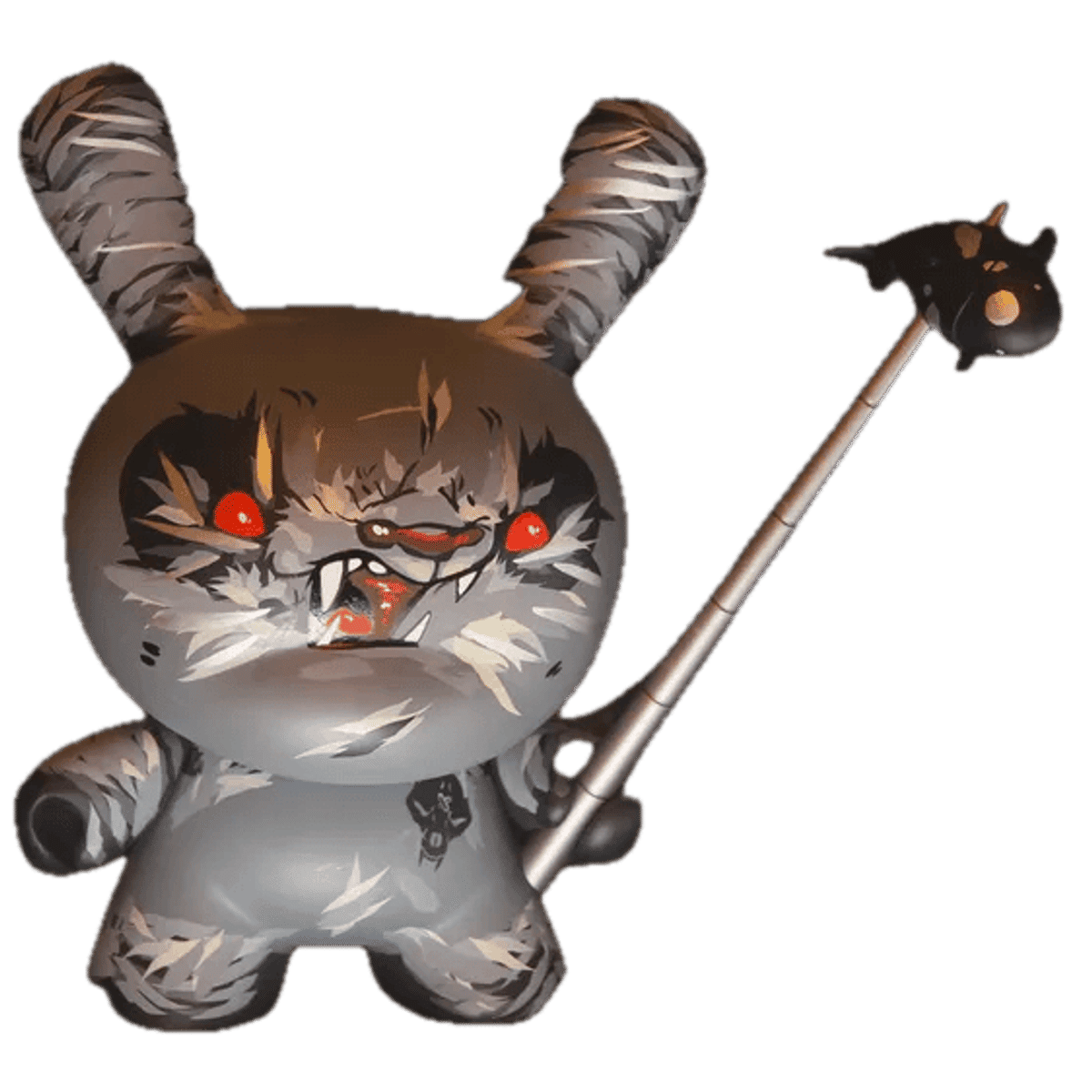 AP GREY SHADOW FRIEND 8" DUNNY