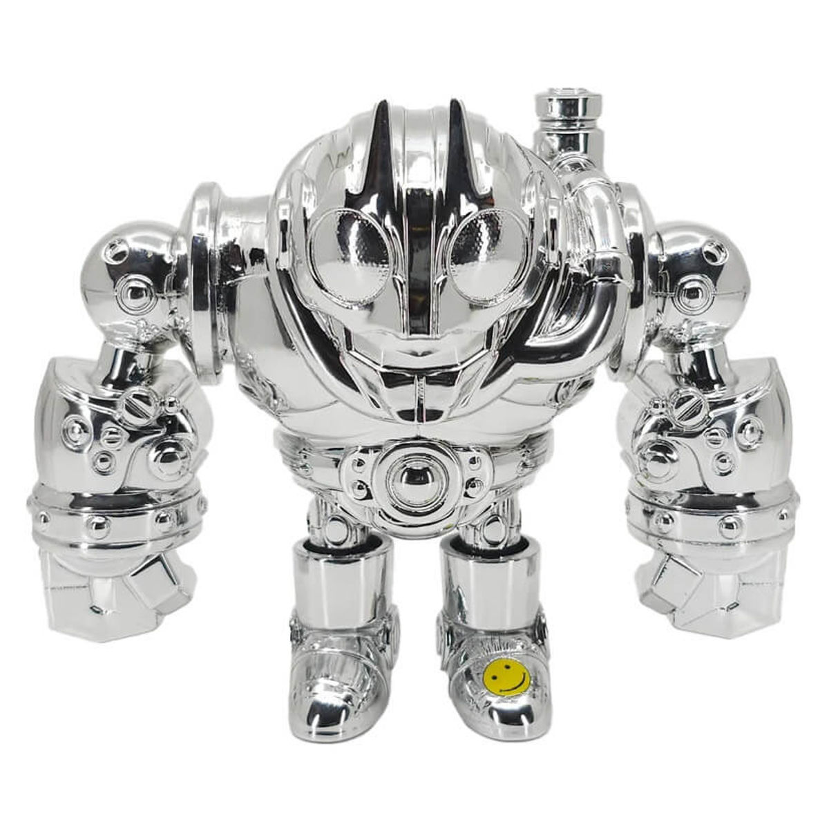 AR Skull My Left Foot Chrome Rider