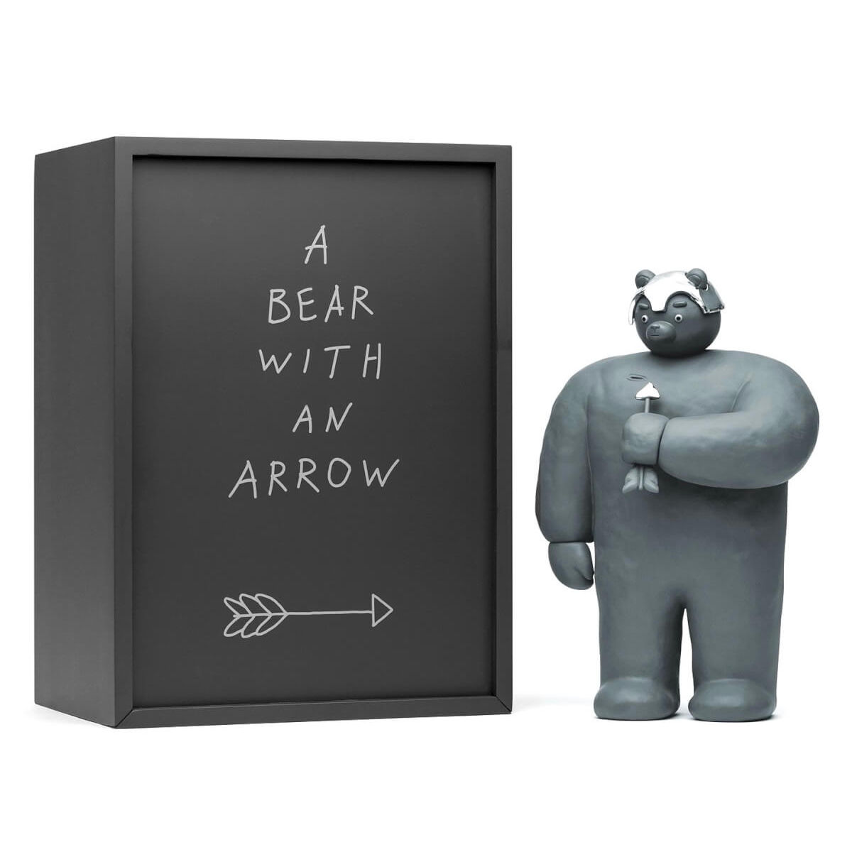 A Bear With An Arrow