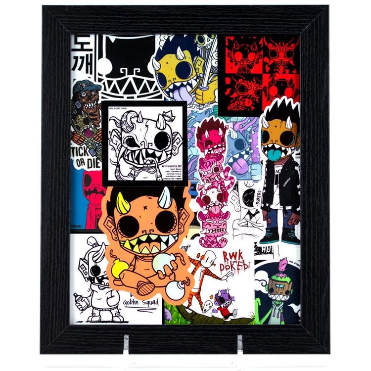 A History Of Stickers #1 by Chris Dokebi