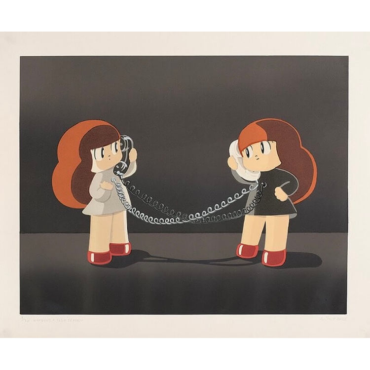 A Talk With My Opposite Self by Wisut Ponnimit