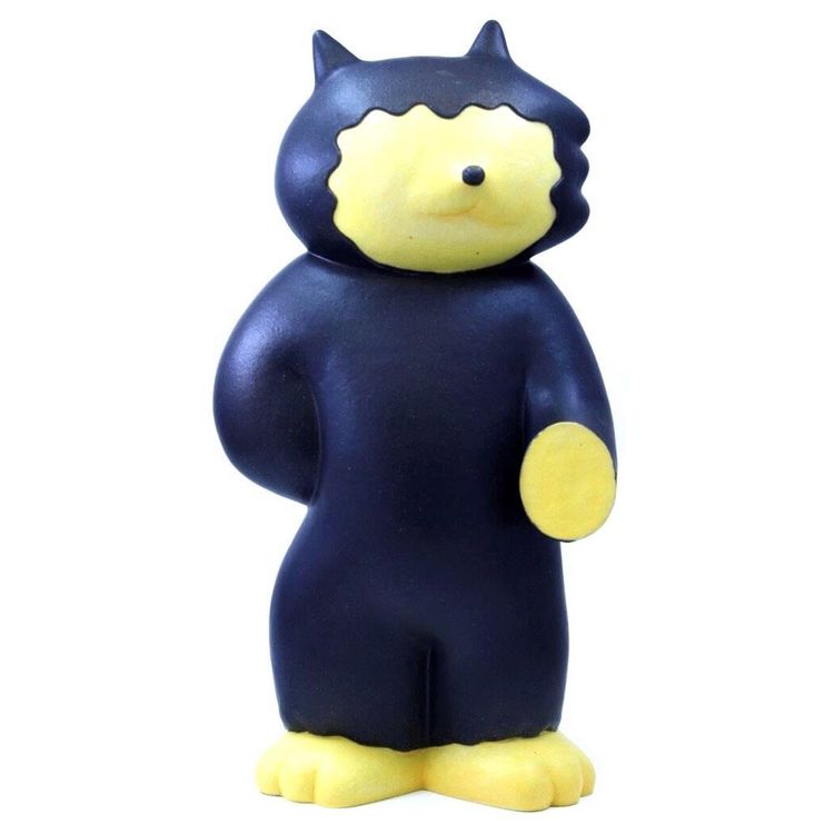 Abstract Yellow Cat by Yasuhito Yuhara