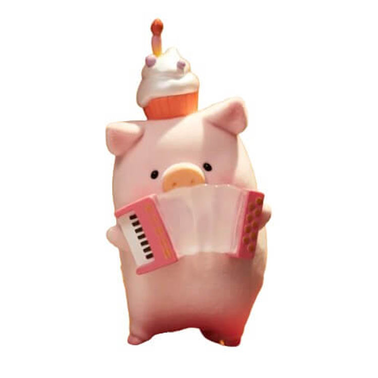 Accordian Player Lulu The Piggy by Cici's Story