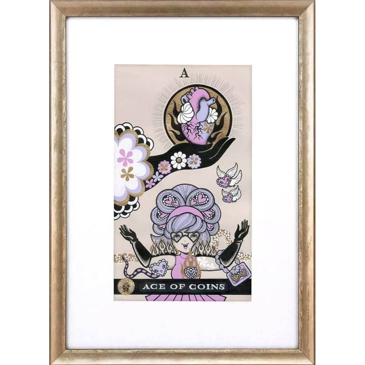 Ace of Coins: Valentine Girl