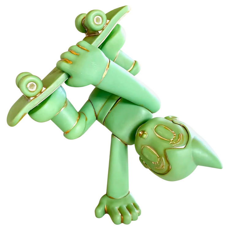 Aged Copper Astro Boy Freestyle by DoomCo Designs