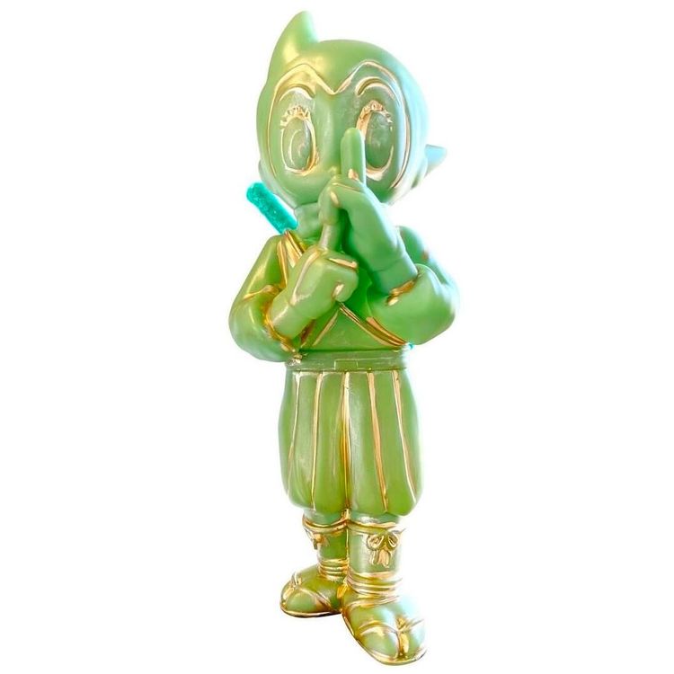 Aged Copper Ninja Astro Boy by DoomCo Designs