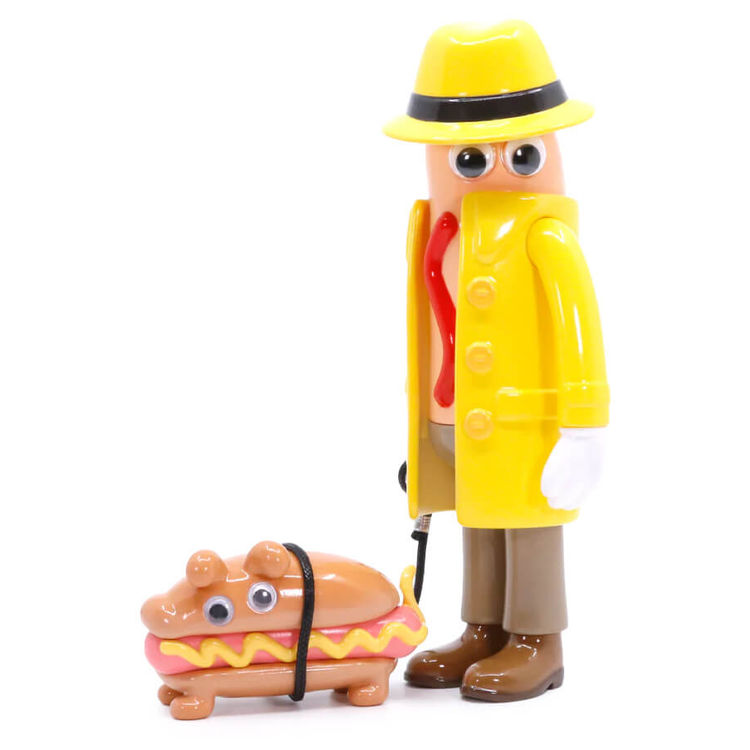 Agent Cervelat and Hot Dog Dog by Happi Class