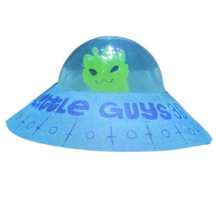 Alien Kitty - Matte Green by Little Guys 3D