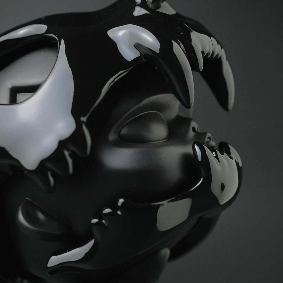 Alpha Howling Black on Black