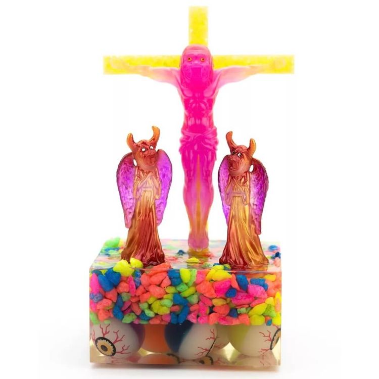 Altar of the Destitute Ape - The Eyeball Sanctuary by Zimot