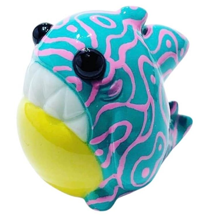 Amazon Neon Turquoise Samego Micro by Nebby Art (Ben Teo)