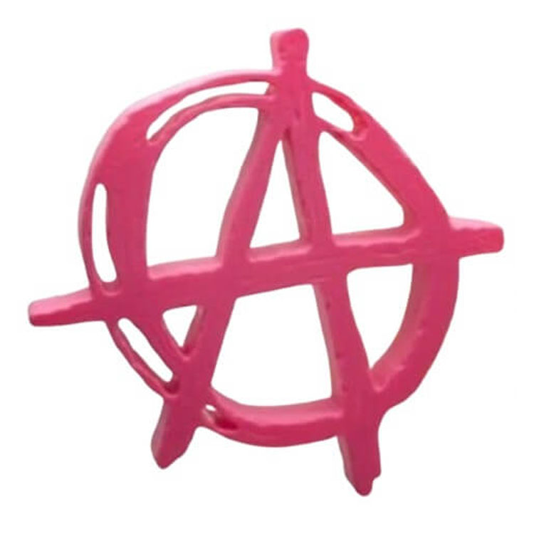 Anarchy (Pink) by Frank Kozik