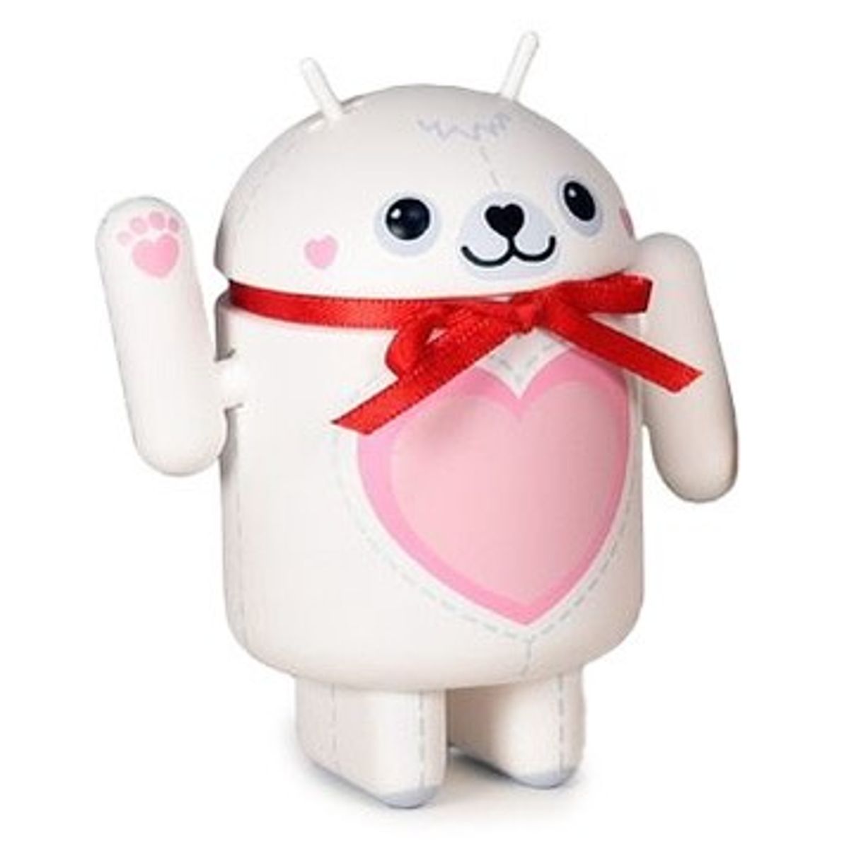 Android Mini Love Bear White