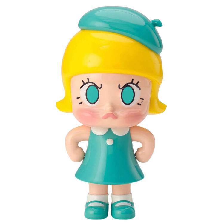 Angry Molly Eyes Fire Mint Green by Kenny Wong