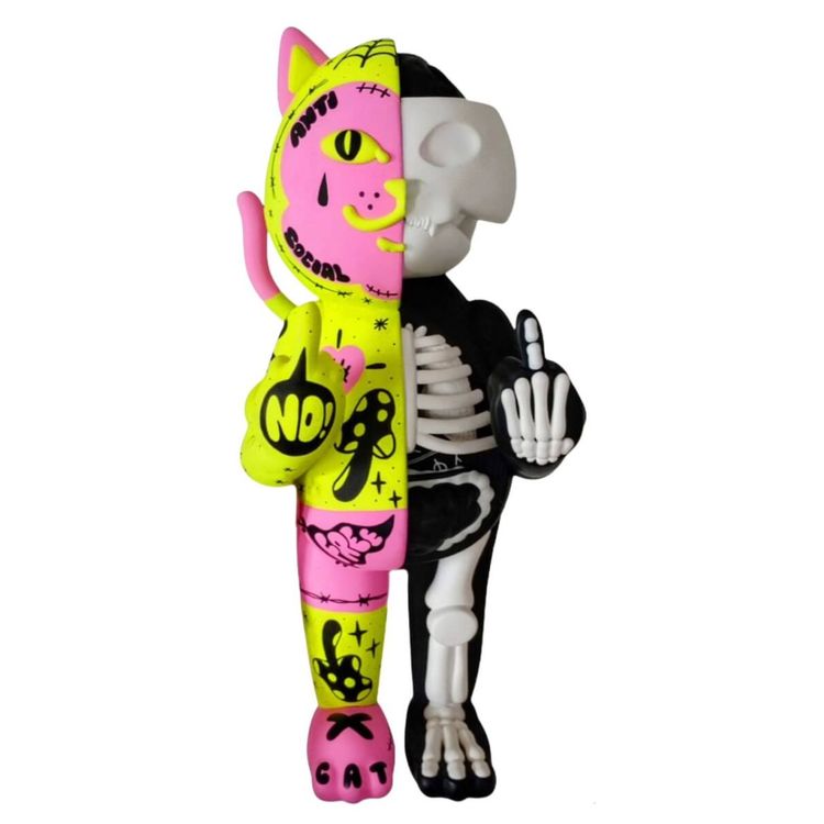 Anti Social Cat by Gabbie Custom Art