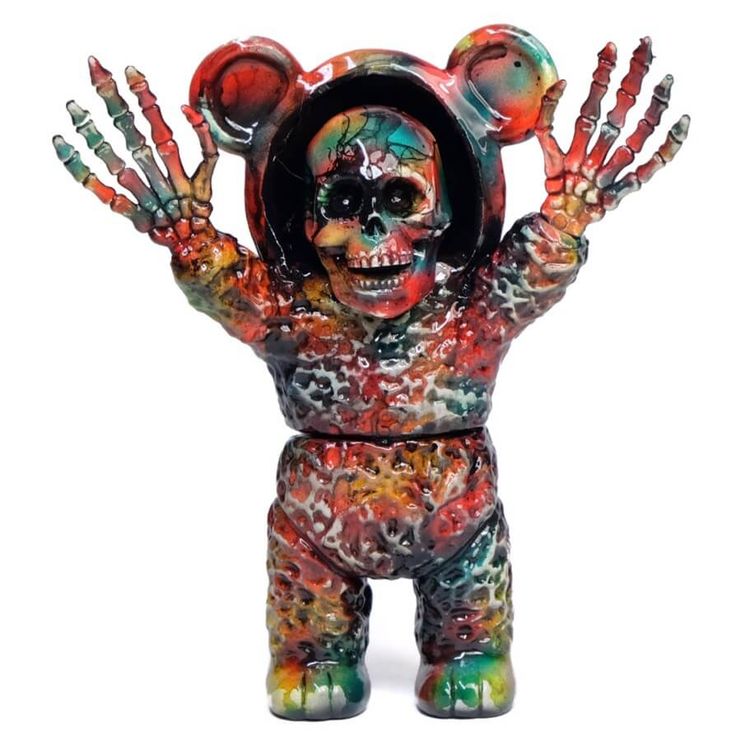 Art Fuku Bears – Orange by Seymour