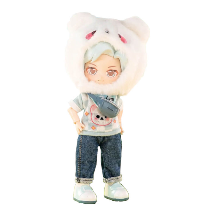 Art Student White Bear by Simon Toys