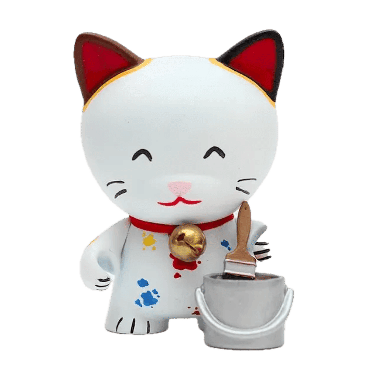 Artsy Lucky Cat by Zard Apuya