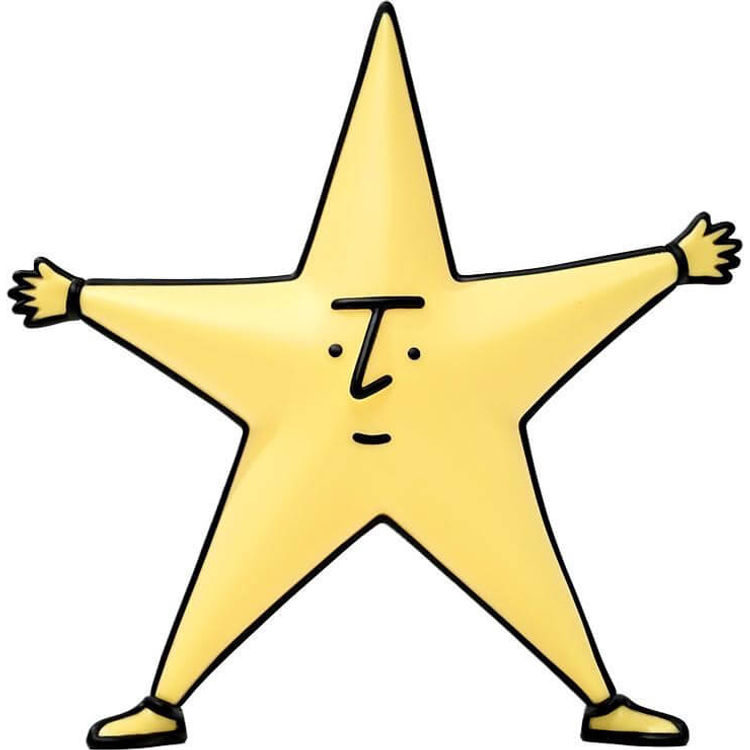 Asterisk Star Man Yellow Version by Yu Nagaba