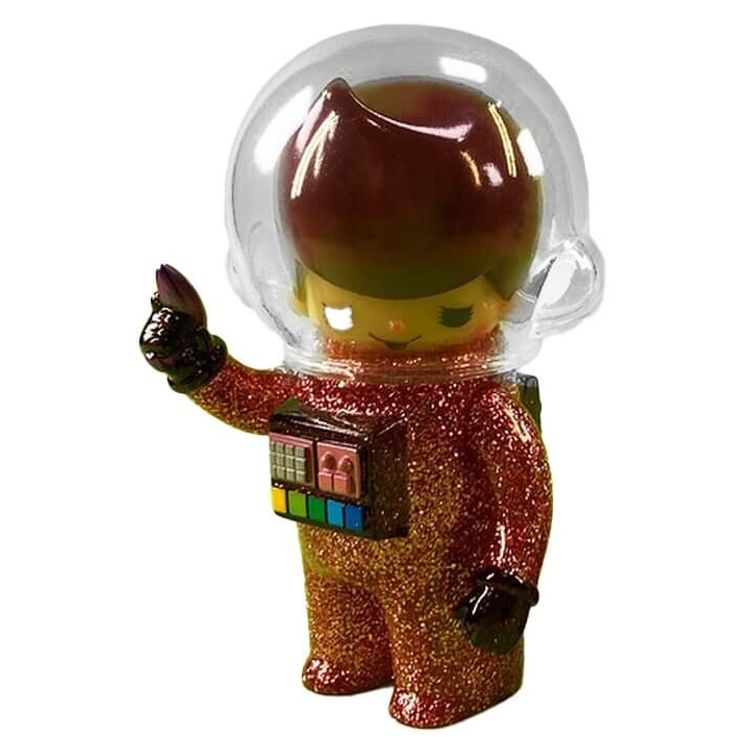 Astronaut Pink Sparkles by Itokin Park