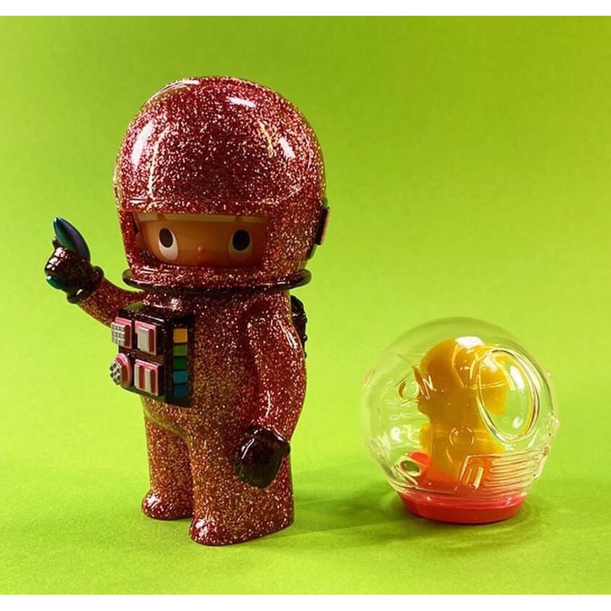 Astronaut Space Mode Pink Sparkles