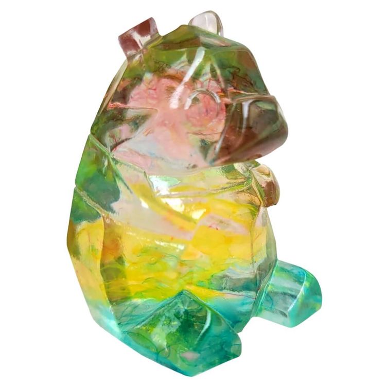 Aurora Bearealis Yellow Belly Drip by Sandy Sculpts