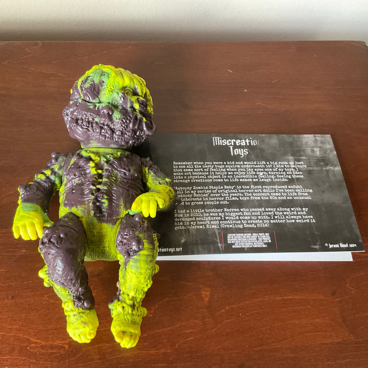 Autopsy Zombie Staple Baby by Miscreation Toys (Jeremi Rimel)