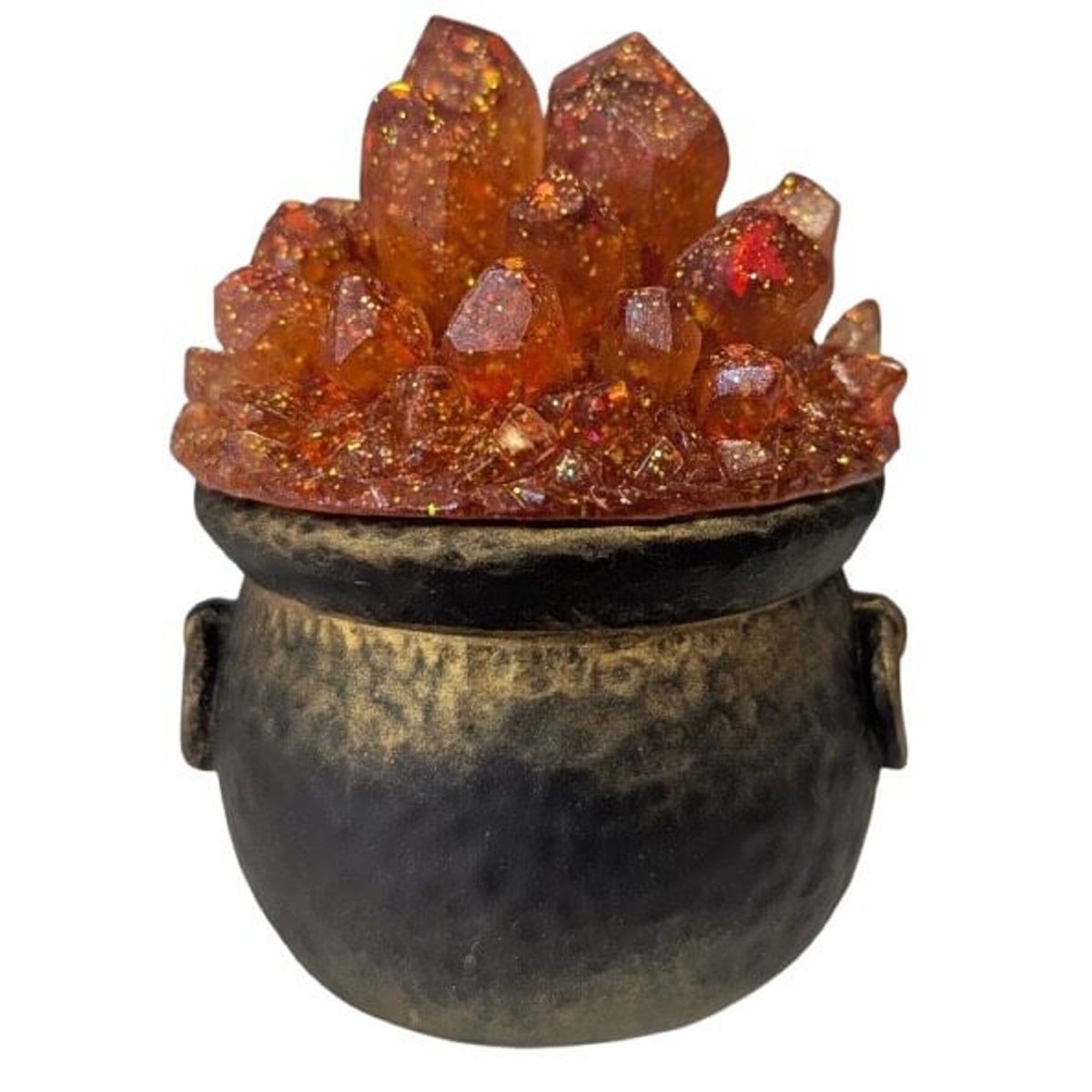 Autumn Vibes Crystal Cauldron