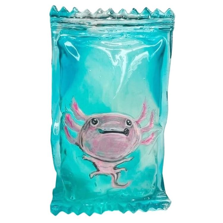 Axolotle Saucepacket by Priscilla Marquez aka PriscillasArte 