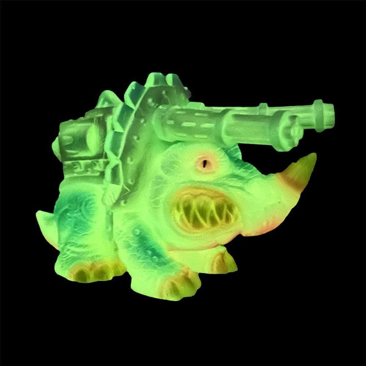 B.C. Blasters Triceratrooper Blue GID