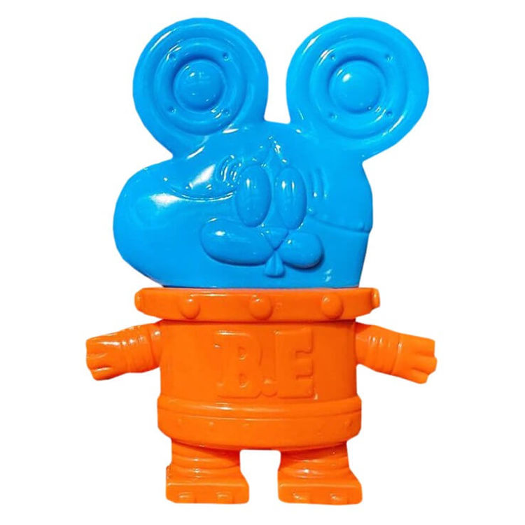 B.E. Cookie Robot Soace Odyssey Blue Orange by Cookie Dog (Lee Lo)