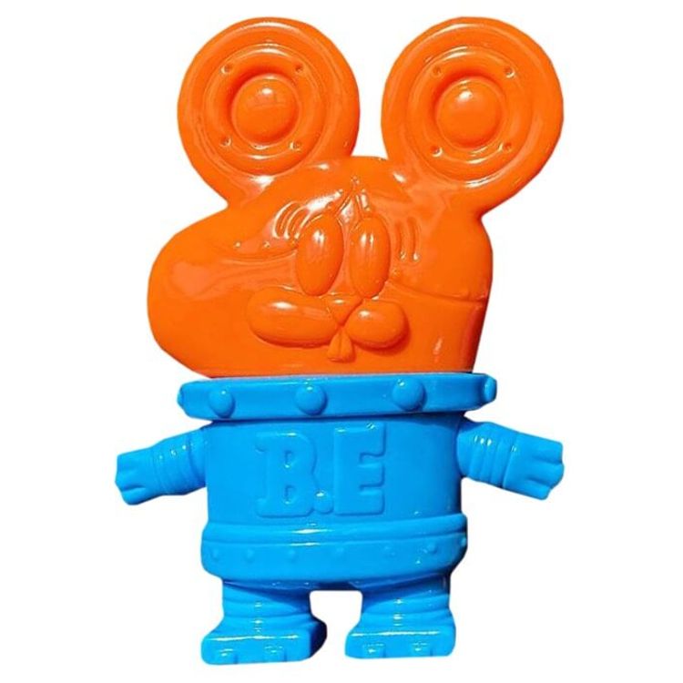 B.E. Cookie Robot Soace Odyssey Orange Blue by Cookie Dog (Lee Lo)